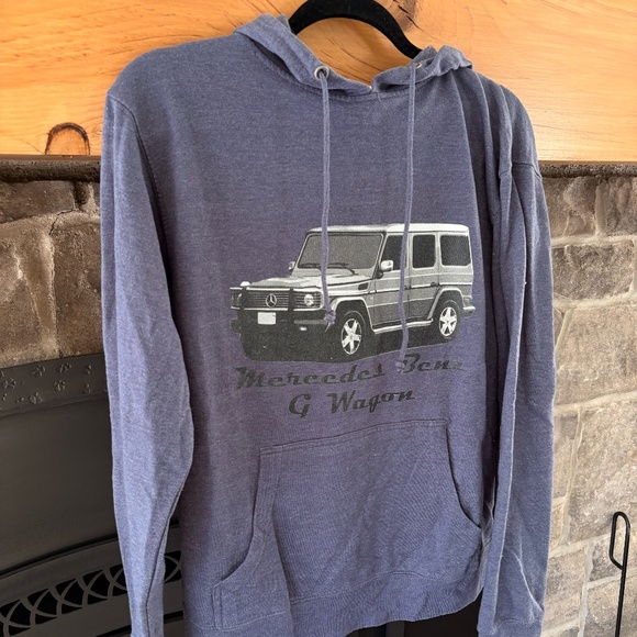 Lightweight Hoodie with G-Wagon Graphic - Picture 1 of 2